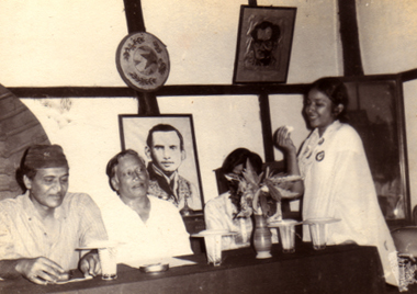 Dr Bhupen Hazarika at New Art Players