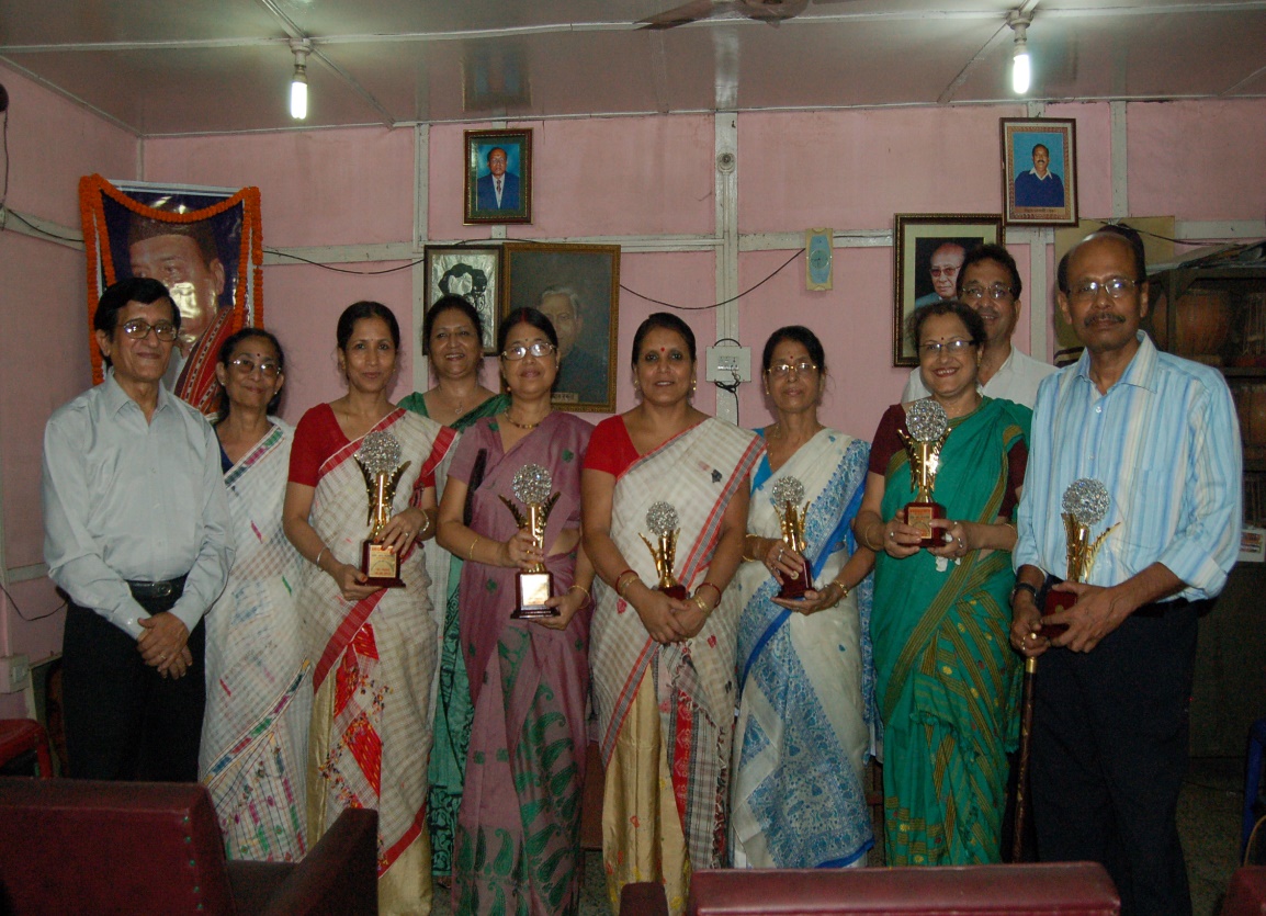 Winners Felicitated at the 2012 Bhupen Hazarika Quiz Competition